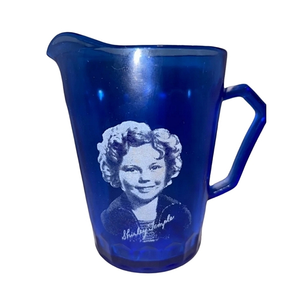 Vintage Shirley Temple Pitcher